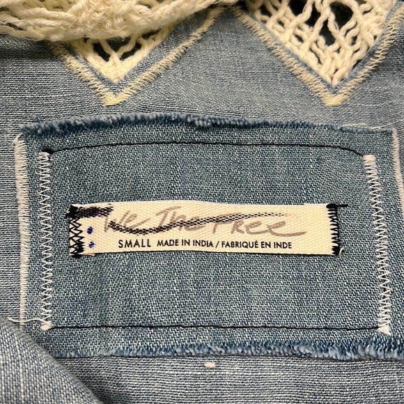 Free People Denim Fields Button-Down Shirt - Picture 10 of 15